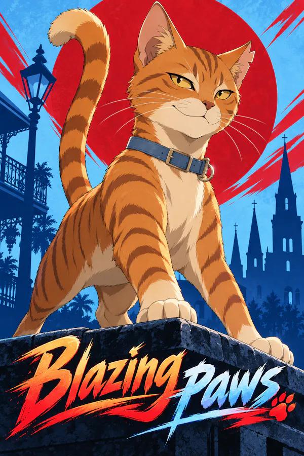 Blazing paws