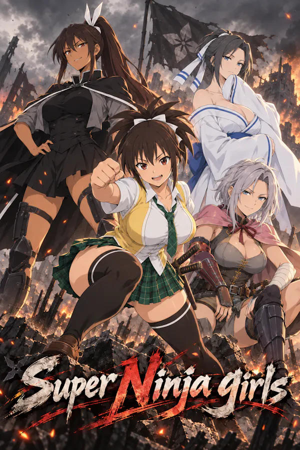 Super Ninja girls