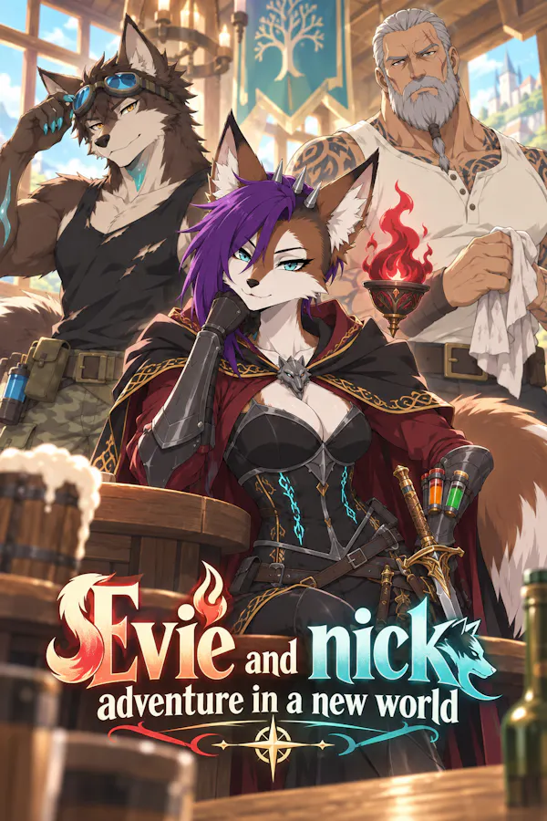 Evie and nick adventure in a new world