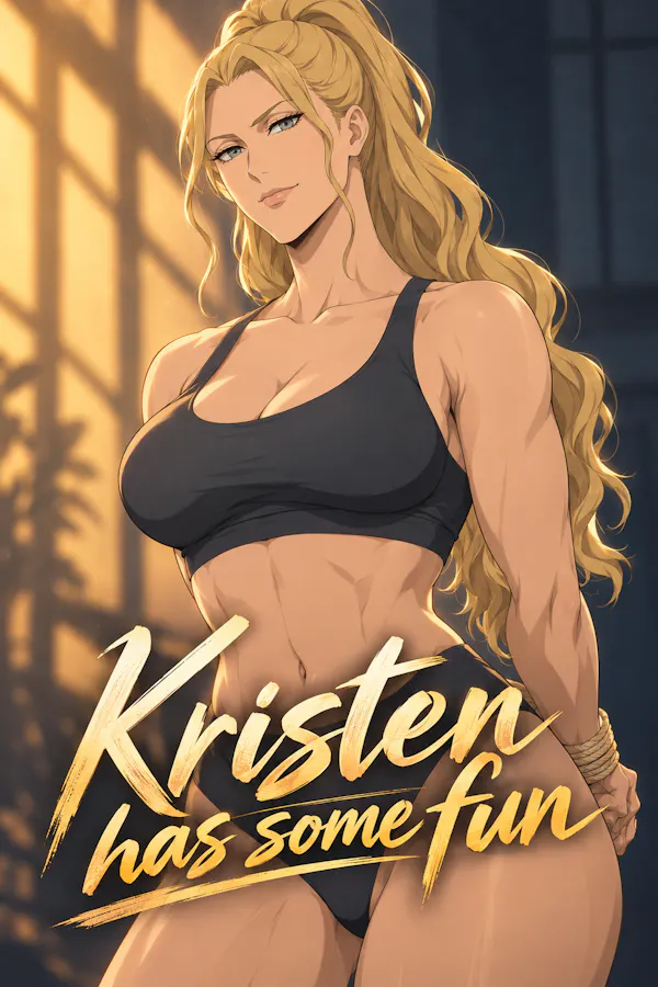 Kristen has some fun