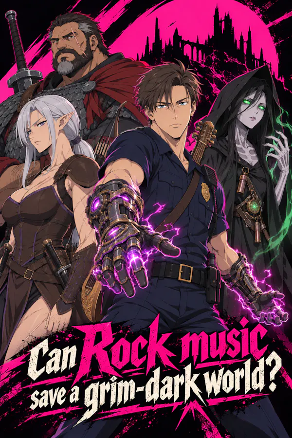 Can Rock music save a grim-dark world?
