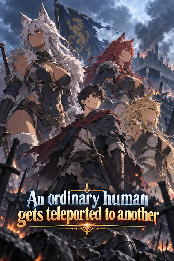 An ordinary human gets teleported to another world of magic and beastkin women